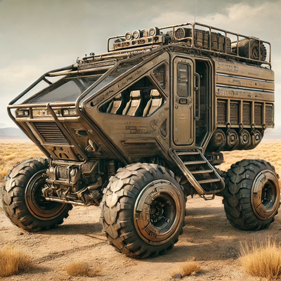 All-terrain vehicle by DALL-E