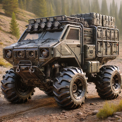 All-terrain vehicle by DALL-E